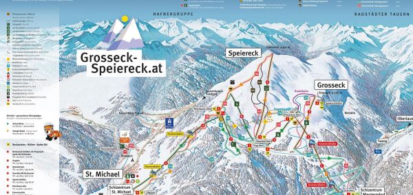 Jedna z nejvýše položených lyžařských oblastí v Salcbursku