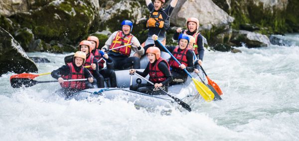 Vadvízi élmények testközelből a Salzburgi Saalachtal-ban: rafting, canyoning, kajak, kenu, stand-up-paddling